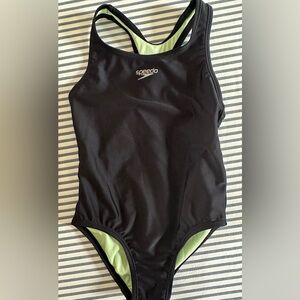Speedo Kids Black Swimsuit